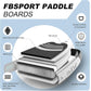 FBSPORT 11' Premium Stand Up Paddle Board, Yoga Board with Durable SUP Accessories & Carry Bag | Wide Stance, Surf Control, Non-Slip Deck, Leash, Paddle and Pump for Youth & Adult