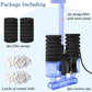 FEDOUR Aquarium Sponge Filter with Water Pump, Quiet Electric Biochemical Filter, with 4pcs Filter Sponge and Ceramic Balls, for up to 40Gallon Fish Tank, Turtle Tank, Shrimp Tank