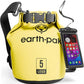 Earth Pak Waterproof Dry Bag - Roll Top Waterproof Backpack Sack Keeps Gear Dry for Kayak with Waterproof Phone Case