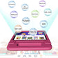 Kids Tablet 8GB+64GB, 10 Inch Android 14 Tablet for Kids 6000mAh with Case, WiFi 6, Bth 5.2, Dual Camera, GPS Pre-Installed Parental Controls, Kids Space & Family Link Great Gift for Toddler Children