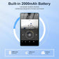 80GB MP3 Player with Bluetooth and WiFi,4-inch Touch Screen MP3 Player with Bluetooth, Spotify, Amazon Music, Audible, Spotify Kids, Pandora, M503Pro Andriod MP4 & MP3 Music Player up to 1TB Blue
