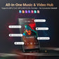 128GB MP3 Player with Bluetooth WiFi, Android 13 OS MP3 & MP4 Player with 5" Touchscreen and Speaker, 4GB RAM & 128GB ROM, Spotify Music Player with Audible, FM Radio, Amazon Music, Play Store