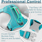 BARKBAY Dog Harness No Pull with ID Tag Pocket - Heavy Duty, Reflective, Easy Control for Large Dogs(Ocean Blue,L)