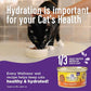 Wellness Complete Health Cubed Adult Wet Cat Food, Natural, Protein-Rich, Grain Free, 3 Ounce, 24 Pack, (Tuna Entrée)
