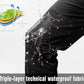 Rdruko Men's Snow Ski Pants Waterproof Insulated Winter Outdoor Snowboard Hiking Fleece Pants with Belt
