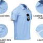 V VALANCH Mens Polo Shirts Short Sleeve Moisture Wicking Golf Polo Athletic Collared Shirt Tennis T-Shirt Tops