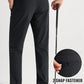 Libin Mens Golf Pants Stretch Work Dress Pants 30"/32"/34" Quick Dry Lightweight Casual Comfy Trousers with Pockets