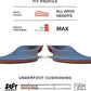 Superfeet Work Cushion - Trim-to-Fit Orthotic Shoe Inserts - Professional Grade - Men 13.5-15
