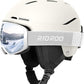 Ski Helmet and Goggles Set, Snowboard Helmet Goggles for Men Women & Youth, Shockproof Snow Helmet Anti Fog OTG Snow Goggles for Skiing Snowboarding