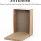 FUKUMARU 5 PCS Cat Scratching Boards, 11.4 Inch Width Ex-Large Cat Scratcher Box, Reversible Cardboard Scratchers for Indoor Cats, Cat Scratch Box for Large, Medium and Small Cats, Protect Furniture