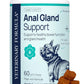 Veterinary Formula Anal Gland Support for Dogs – Vet-Formulated No Scoot Chews with Pumpkin, Ginger, Agave Inulin & Probiotics – Supports Scooting, Stool Quality & Digestive Health, 60 Soft Chews