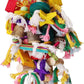 BWOGUE Large Parrot Chew Toy Bird Chewing Toy Multicolored Wooden Blocks Tearing Toys for African Grey Macaws Cockatoos Eclectus Amazon Parrot Birds