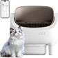 Greesum Automatic Self-Cleaning Litter Box for Cats - Open-Top Design, Easy Odor Control, Smart APP Control, 15L Large Waste Bin, Includes Trash Bags & Mat (Brown)