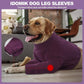 IDOMIK Dog Recovery Suit, Dog Surgery Recovery Suit Front Legs, Comfy Joint Leg Sleeves After Surgery, Elbow Braces Protector for Leg Injuries & Joint Pain, Cone Collar Alternatives,Purple,L