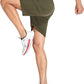 Men's Gym Shorts Sports Quick Dry Workout Running or Casual Training Short with Zipper Pockets
