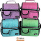 opux Lunch Bag Women Insulated, Adult Lunch Box Cooler, Lunch Box for Men, Dual Compartment Lunchbox for Work, Leakproof Double Decker Lunch Bag, Soft Lunch Pail Tote Girls Boys Kids School, Purple