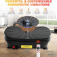 ALSO GO Vibration Plate Exercise Machine, Vibration Platform Machine for Lymphatic Drainage, 9 Preset Auto Mode & 99-Level Board for Weight Loss Shaping, with Resistance Bands, 330lbs Capacity