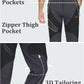 TACVASEN Men's Skiing Snow Pants Fleece Lined Waterproof Winter Insulated Hiking Pant for Outdoor Work Hunting Cargo