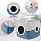 Large Size Parrot Nest House Bed, Winter Warm Bird Snuggle Hut Comfortable Hanging Birds House Cage Hideaway Cave Bed for Large Birds Amazon Parrots African Grey Cockatoos Macaws