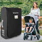 Stroller Travel Bag Compatible with UPPAbaby Vista, Vista V2, Cruz V2,Uppa-baby Bag With Wheels,Dual Handles,Luggage Tag for Airplane Flight Travel