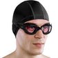 AqtivAqua Swimming Goggles, DX Wide View Swim Goggles for Adult Men Women, Anti Fog No Leaking