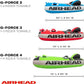 Airhead G-Force Inflatable Towable Tube | 2-4 Rider Models | Dual Tow Points | Full Nylon Cover | Kwik-Connect | Patented Speed Valve | Boat Tubes and Towables