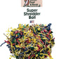 Super Shredder Ball - Bird Cage Accessories to Keep Your Bird Busy Foraging for Hidden Treasures - Non-Toxic, Easy to Install Bird Foraging Toys for Large Sized Birds - 7 Inch