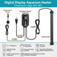 hygger Marine Aquarium Heater 500W,Titanium Heater with Digital LED Controller & Temperature Probe,Submersible Fish Tank Heater with Temperature Calibration,for Saltwater Freshwater Tank 70-80Gallon