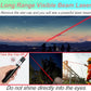 MEUSNO Red Laser Pointer Cat Toy, Red High Power Laser Pointer Long Range Strong Laser Light Pointer for Cats Dogs Toy Rechargeable Pointer Laser for Presentations Teaching Outdoor Cat Laser Toy