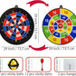 Dart Board Games for Kids Ages 3-12, Sticky Dart Board with 12 Balls & 12 Darts, Indoor Outdoor Toys for Boys, Party Birthday Gifts