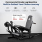 LIONSCOOL Leg Extension and Curl Machine V4.0, 1100lbs Capacity Adjustable Seated Leg Extension, Lying Leg Curl Bench, Cable Operated 2” Plate Loadable Lower Body Exercise Equipment for Home Gym