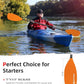 Abahub Adjustable Kayak Paddle 210-230 cm/ 230-250 cm Floating Kayaking Oars Boating Oars Canoeing Oars Black
