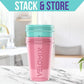 '-2 Pack- 20 oz Protein Shaker Bottles for Protein Mixes - 2x Wire Whisk | Leak Proof Shaker Cups for Protein Shakes and Pre Workout | Protein Shaker Bottle Pack