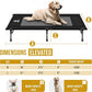 ONETIGRIS Elevated Dog Bed, Outdoor Dog Cod Large Raised Dogs Bed with Chew Proof Mesh, No-Slip Portable Dogs Cot Bed for Indoor & Outdoor Portable