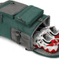 Kalesi Gym Duffle Bag Backpack 4-Way Waterproof with Shoes Compartment for travel Sport Hiking laptop (Green)