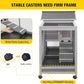 Aivituvin Rabbit Hutch Outdoor Indoor Rabbit Cage Chikcen Coop with Casters Guinea Pig Cage with 3 Deep No Leakage Pull Out Tray,Waterproof Roof