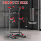 K KiNGKANG Power Tower Dip Station, Multi-Function Assistive Trainer Pull Up for Home Gym Muscle Building and Beginner Exercises,Load 450LBS