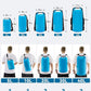 HEETA Waterproof Dry Bag for Women Men(Upgraded Version) 5L/10L/20L/30L/40L Roll Top Lightweight Dry Storage Bag Backpack with Emergency Whistle for Travel, Swimming, Boating, Kayaking, Camping, Beach