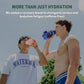 Waterboy Workout Hydration | 2,960mg Sugar Free Electrolyte Powder Packets | L-Glutamine + Vitamins | No Sugar, All Natural, Gluten Free | 15 Drink Stick Mixes (Blue Raspberry)