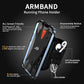 Wristband Phone Holder for Running,Phone Wrist Strap 360° Rotation & Detachable - Compatible with iPhone 16/15/13/XR, for Samsung and More - Fits 4''-6.5'' Phones - for Walking(S)