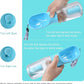 Dog Water Bottle with Food Container & Poop Bag Holder, Travel Water Bowl, Portable Pet Dispenser, Dog Stuff Accessories Items, Puppy Essentials Necessities for Yorkie Chihuahua Walking Hiking