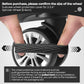 8 Pcs Upgrade Luggage Wheel Covers, Carry On Luggage Suitcases,Wear-Resistant, Anti-Noise, Silicone Wheel Protective Covers for 2-2.4" Spinner Wheel,Essential Travel Accessories (Black)