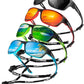 KALIYADI Polarized Sunglasses for Men, Sports Sun Glasses for Driving Cycling Fishing with UV protection