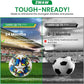 Size 5 Soccer Ball, Waterproof PU Leather, Official Match Ball, with Pump & Needles