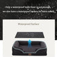 Bedfolks Orthopedic Dog Bed Extra Small, Waterproof Dog Sofa Bed for Small Dogs & Cats, Egg Foam Pet Couch Bed with Removable Washable Cover and Nonslip Bottom, Black