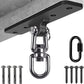 Heavy Bag Hanger, Punching Bag Ceiling Mount Hanger, 360° Rotation Hook for Boxing, MMA, Aerial Yoga, Hammock, and More, 600 LB Capacity