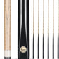 Kmise Pool Cue Sticks, 41"/57??58" Hardwood Pool Cue Set of 4/6/8, 13OZ/20OZ with 13/10 MM Brass Tips, Table Billiard Cue Stick for Bar, Home, Billiard Room