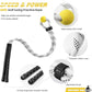 Golf Rope Swing Trainer, Golf Tyro Posture Corrector Professional Golf Training Aid, Master Tempo Golf Warm-Up Practice Equipment with Weighted Ball for Golfers of All Levels