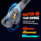 Baseball Auto Soft Toss Trainer with Rebound Net - Adjustable Height 52"-72", 8-Ball Capacity, 6/8/10s Auto-Drop, Rebound Net & Carry Bag - for Baseball & Softball Training Equipment
