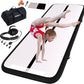 DOBESTS Inflatable Air Gymnastics Mat Tumbling Mat Tumble Track Gymnastics Training for Kids Home 6.6 feet 10 feet 13feet 16feet 20feet 4/8inch Thick for Cheerleading Dance Yoga Cheer Water With Pump